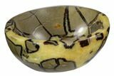 Polished Septarian Bowl - Madagascar #120226-2